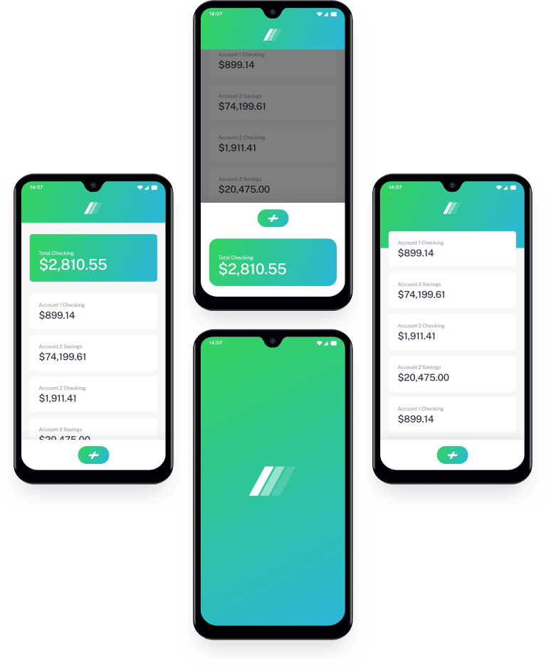 Easybank's android UI